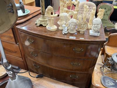 VENEER DRAWERS ON BALL + CLAW
