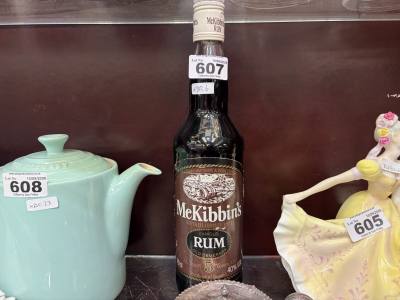 70CL BOTTLE OF MCKIBBINS RUM