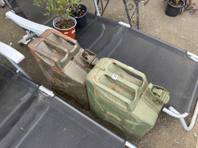 2 X JERRY CANS
