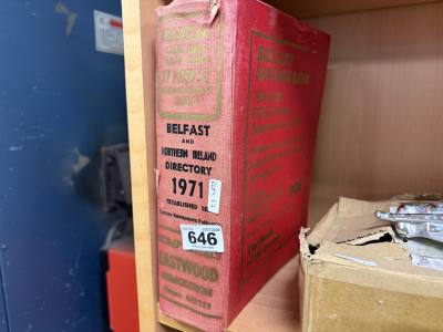 1971 BELFAST DIRECTORY