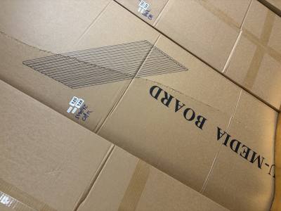 BOX OF STANDARD OAK COMPOSITE WALL PANELS