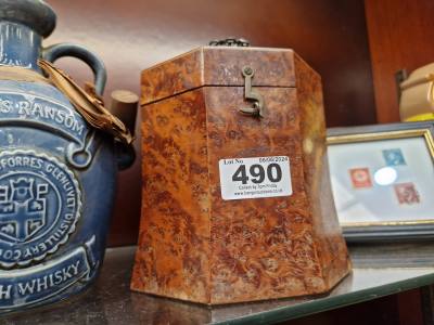 ANTIQUE TEA CADDY
