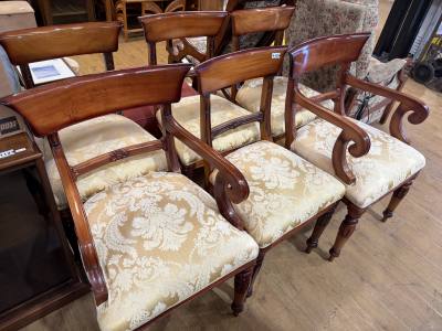 6 X DINING CHAIRS
