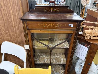 INLAID CHINA CABINET