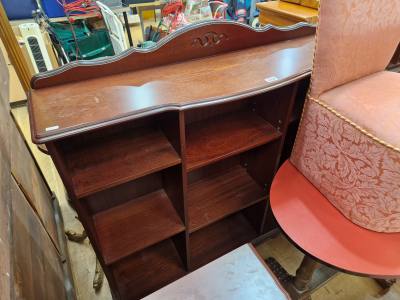 MAHOGANY BOOKCASE