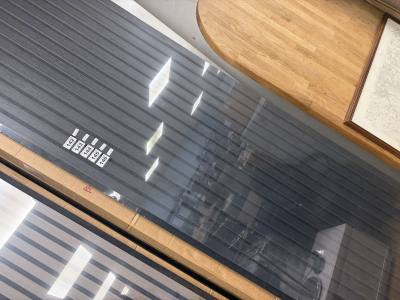 4 X BLACK OAK COMPOSITE WALL PANELS