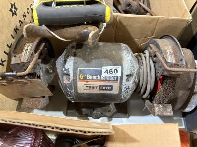 6'' BENCH GRINDER + DISCS