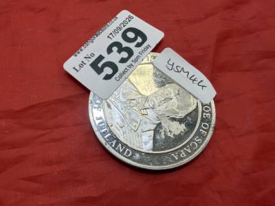 SILVER COIN (37.6 GRAMS)