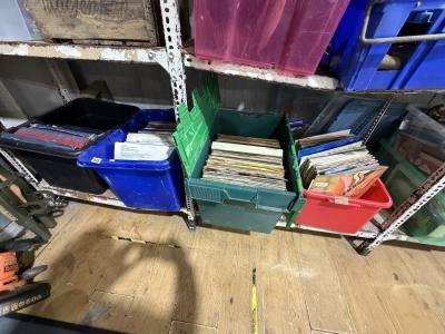 4 X BOXES OF RECORDS