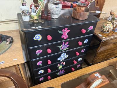 PAINTED DRAWER CHEST