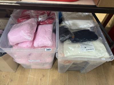 2 X BOXES OF NEW CLOTHES
