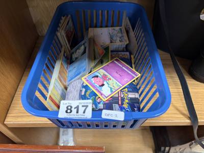 BOX OF POKEMON CARDS