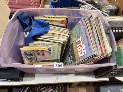 BOX OF MOTORBIKE MAGAZINES