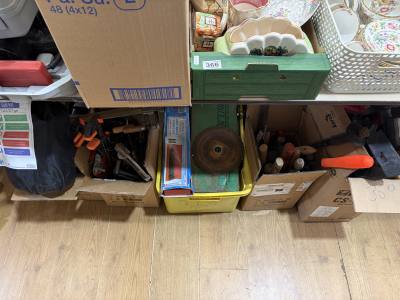 5 X BOXES OF TOOLS
