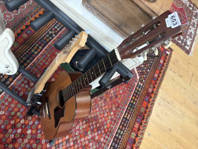 FALCON ACOUSTIC GUITAR + ELECTRIC GUITAR