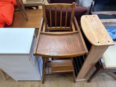 ANTIQUE HIGH CHAIR