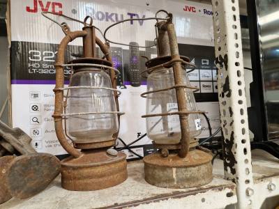 2 X GERMAN LAMPS