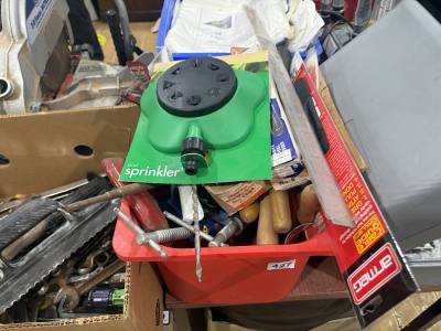BOX OF NEW TOOLS
