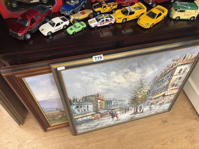 STAUNTON PRINT + SIGNED OIL