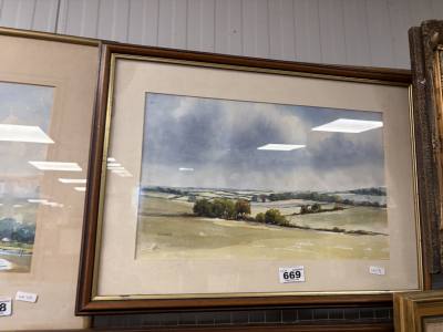 RAYMOND WITCHARD WATERCOLOUR