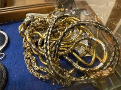 LOT OF DRESS JEWELLERY