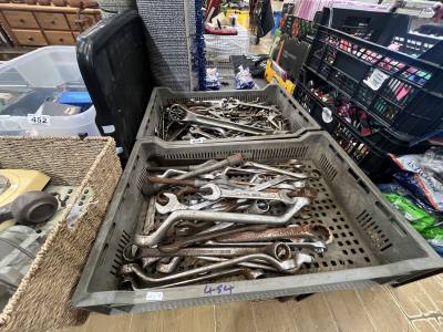 2 X BOXES OF HEAVY DUTY SPANNERS