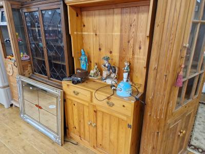 PINE BOOKCASE