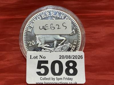 1 Oz SILVER KRUGERRAND