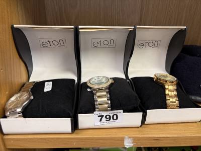 3 X ETON WATCHES