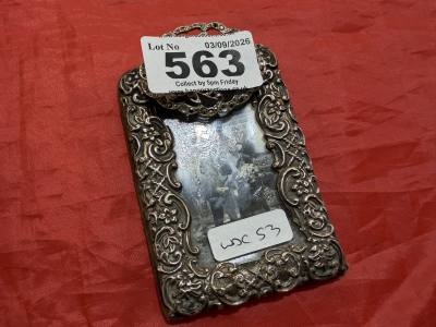 SILVER PHOTO FRAME (FOR REST)
