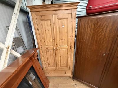 PINE DOUBLE WARDROBE