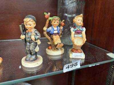 3 X GOEBEL FIGURES