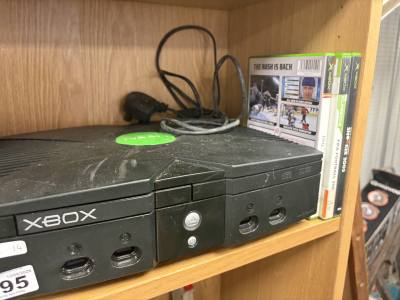 XBOX CONSOLE + GAMES