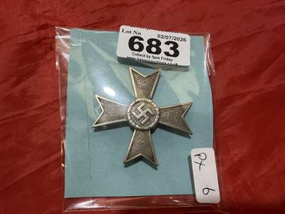 WWII MERIT GERMAN CROSS