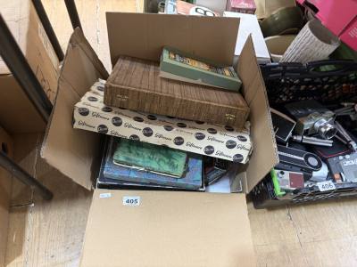 BOX OF SILVERPLATE