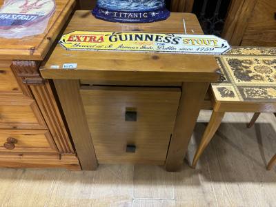 PINE BEDSIDE CABINET