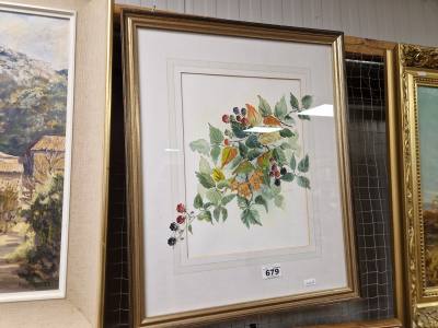 ANN LISTER WATERCOLOUR