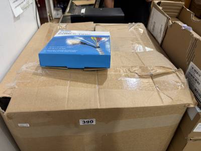 BOX OF CABLE TIDIES 