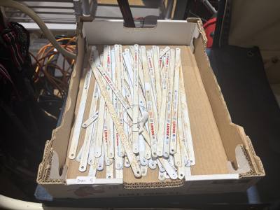BOX OF SAW BLADES