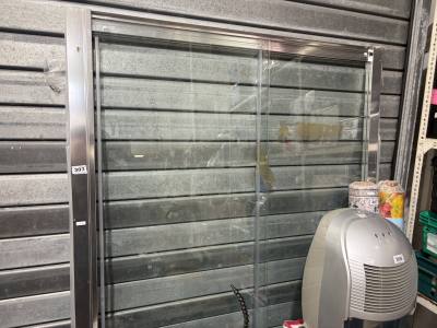 NEW SHOWER DOOR (HANDLES IN OFFICE)