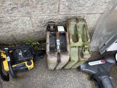 2 X JERRY CANS
