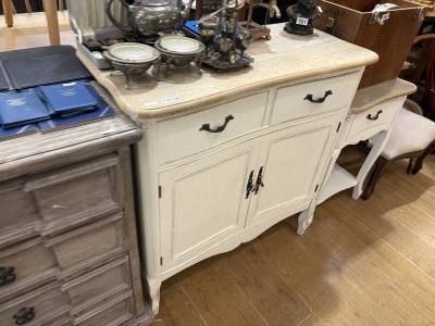 MODERN SIDE UNIT + CABINET
