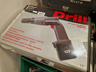 12V CORDLESS DRILL