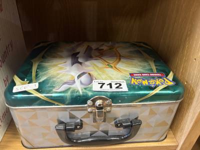 BOX OF POKEMON CARDS + FOOTBALL CARDS