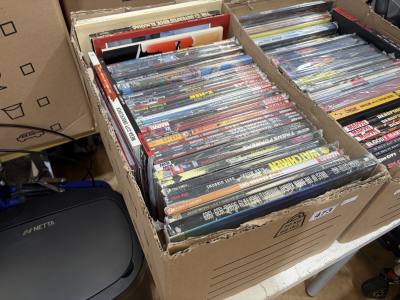 BOX OF GRAPHIC NOVELS