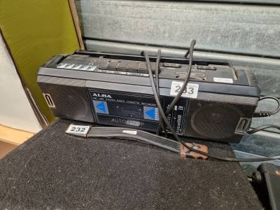 ALBA CASSETTE PLAYER