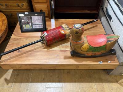 HARDWOOD COFFEE TABLE