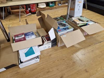 7 X BOXES OF RAILWAY BOOKS