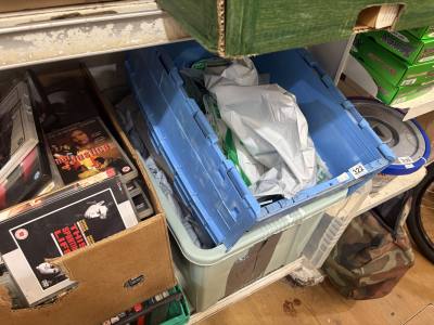 BOX OF WORK MASKS + SUITS