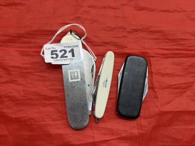 3 X LOCK KNIVES